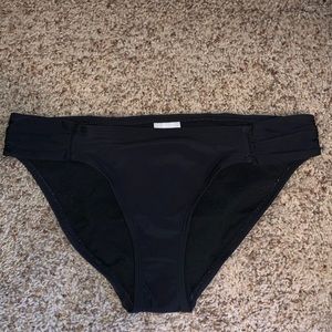 black bathing suit bottoms